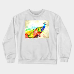 Peacock Crewneck Sweatshirt